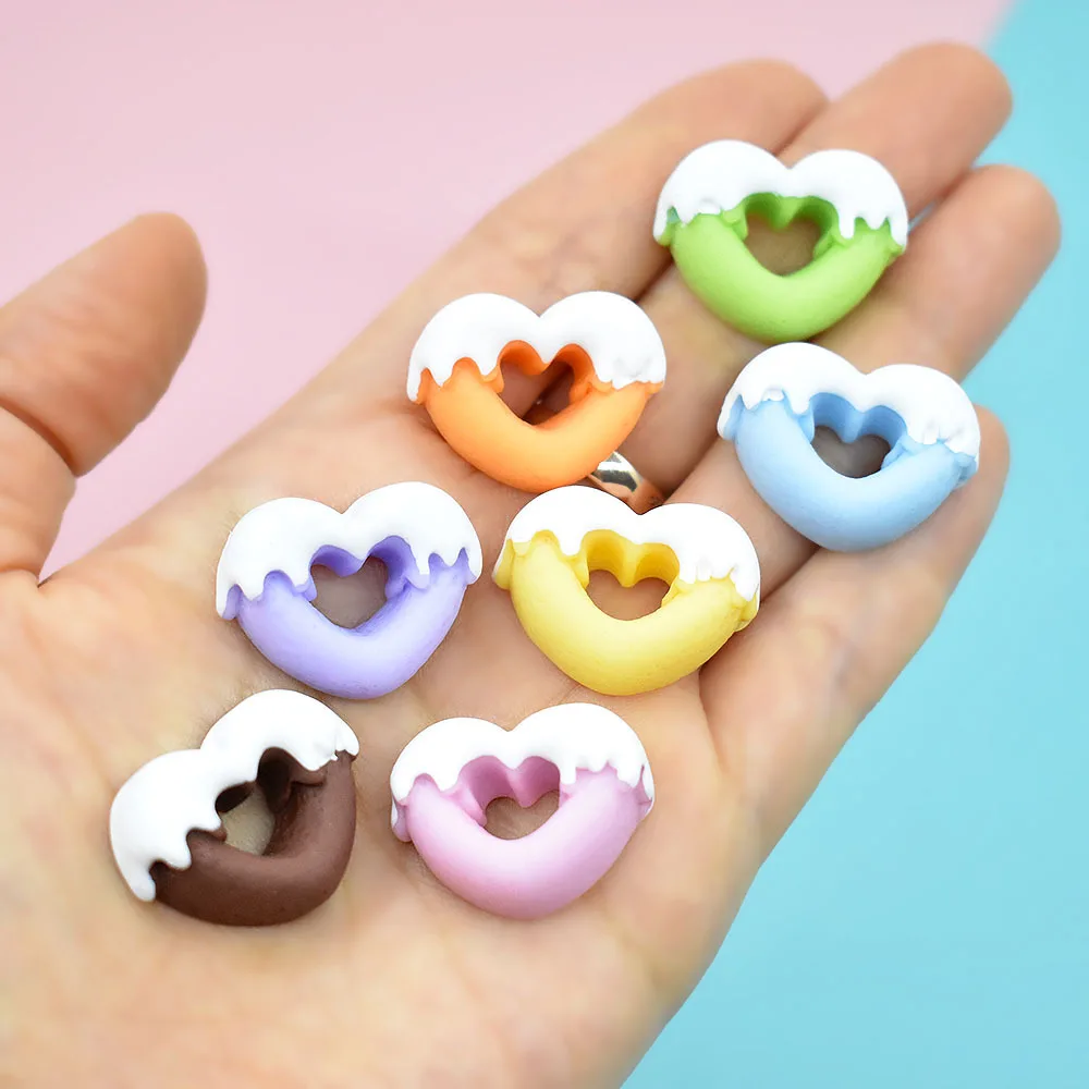 1:6 10 Stück Miniatur-Süßigkeiten und Donuts für Puppenhäuser, Handwerk, Puppenfutter, Spielzeug und Küchendekoration – Detail 10