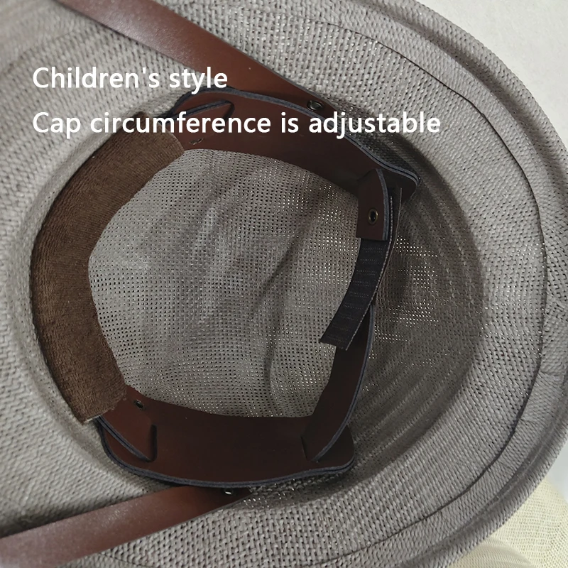 S90b325c9db724d5e9f03327c3accc6e9g New Straw Helmet Pith Fedora Hats for Babies, Kids, Women, Men Vietnam War Army Sun Hat Dad Boater Bucket Hats Safari Jungle Miners Cap Mallzona