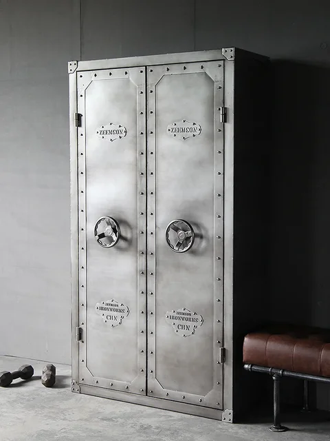 Iron Retro Personalized Industrial Style Cabinet