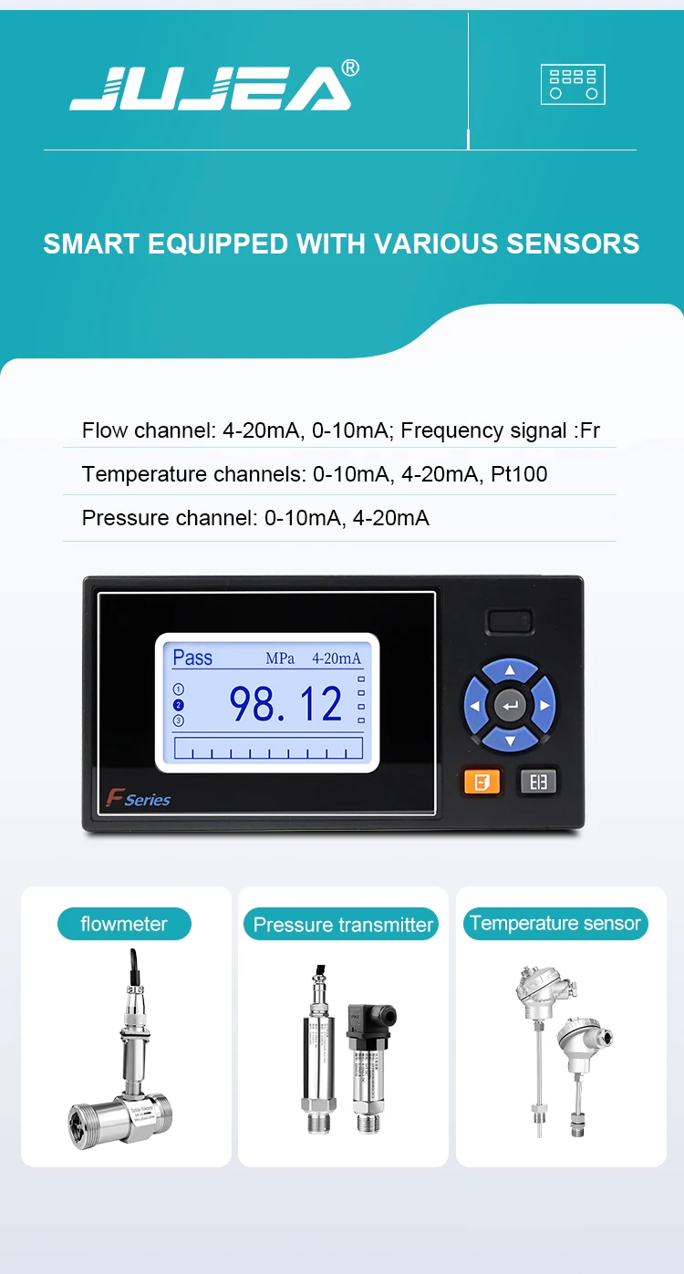 Current Data Logger Temperature Humidity Paperless Recording Digital Meter Monit