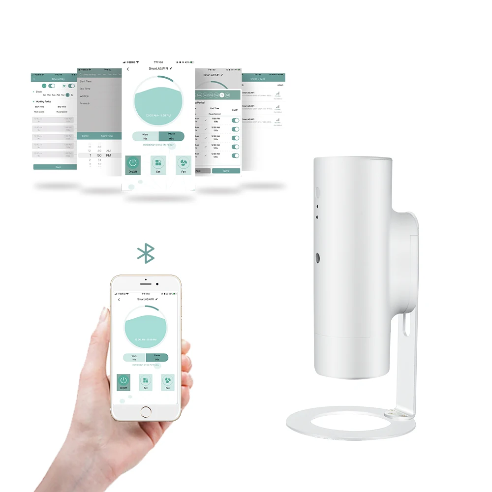 

Portable Aroma Diffuser Essential Oil Fragrance Scent Machine