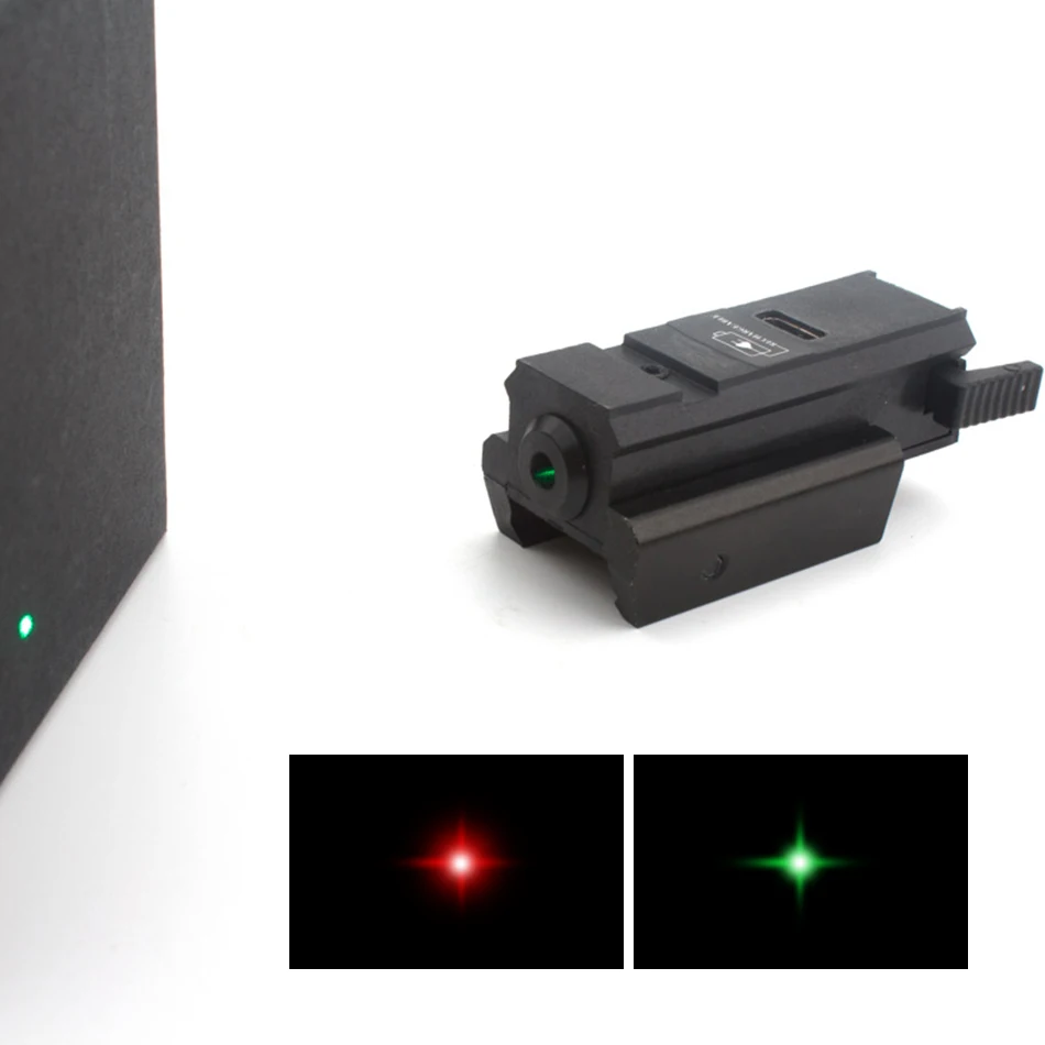 Weapons Gun Laser Sight Tactical Laser Pointer Airsoft Pistol 20mm