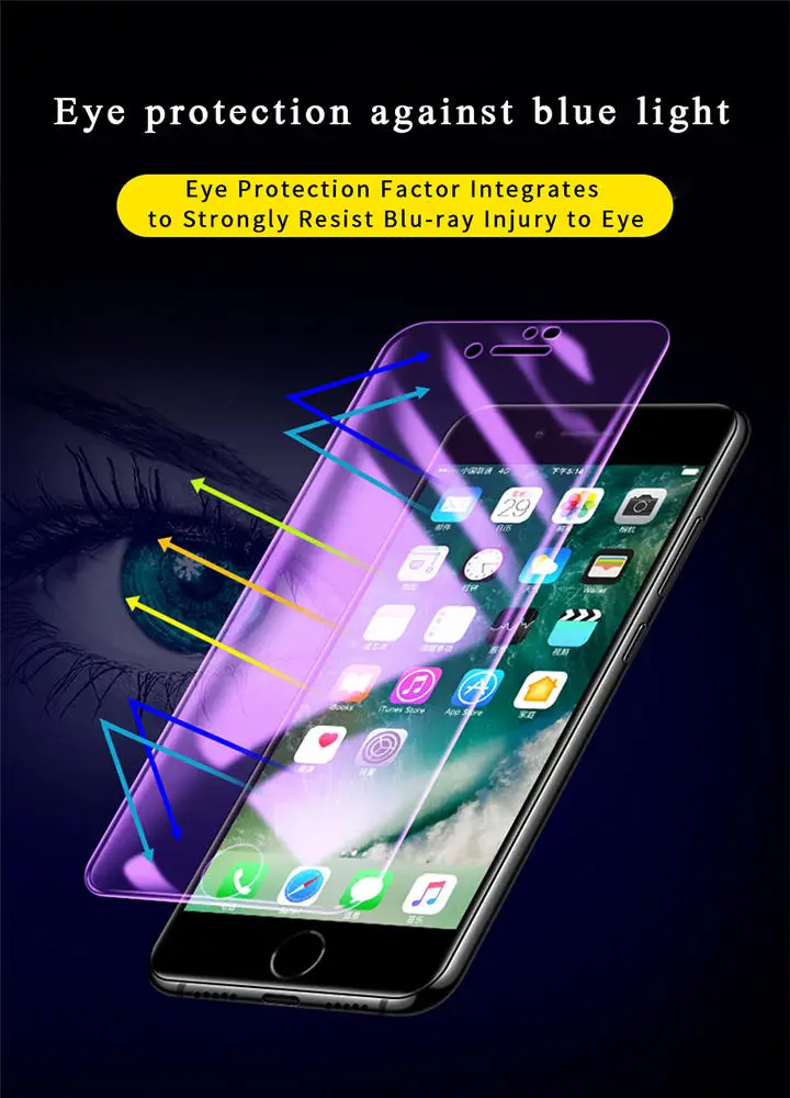 Hydrogel Film Screen Protector For iPhone 13 12 11 Pro Xs Max Mini XR X Full Cover Protective On iPhone 8 7 6 6S Plus Not Glass phone screen guard