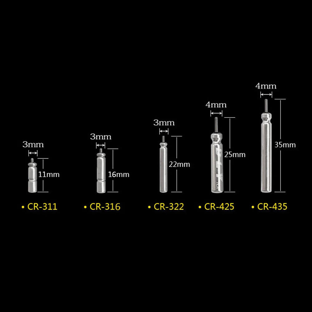 Electronic Fishing Float CR311 CR316 CR322 CR425 CR435 Battery Night Fishing Floats Light Luminous Accessories 10-100PCS fishing floats fishing float fishing bobber fishing buoy fishing light fishing light stick