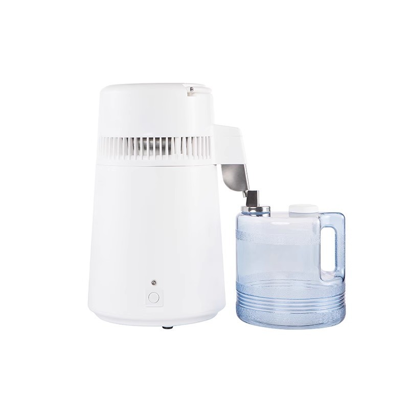 220V 750W 4L Water Distiller Purifier Filter Dispenser Heating Drinking Bottle Softener 304 Stainless Distilled Water Machine