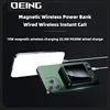 10000mAh Macsafe Powerbank 15W Magnetic Wireless Fast Charger For iPhone Xiaomi Huawei Samsung Power Bank External Spare Battery 5