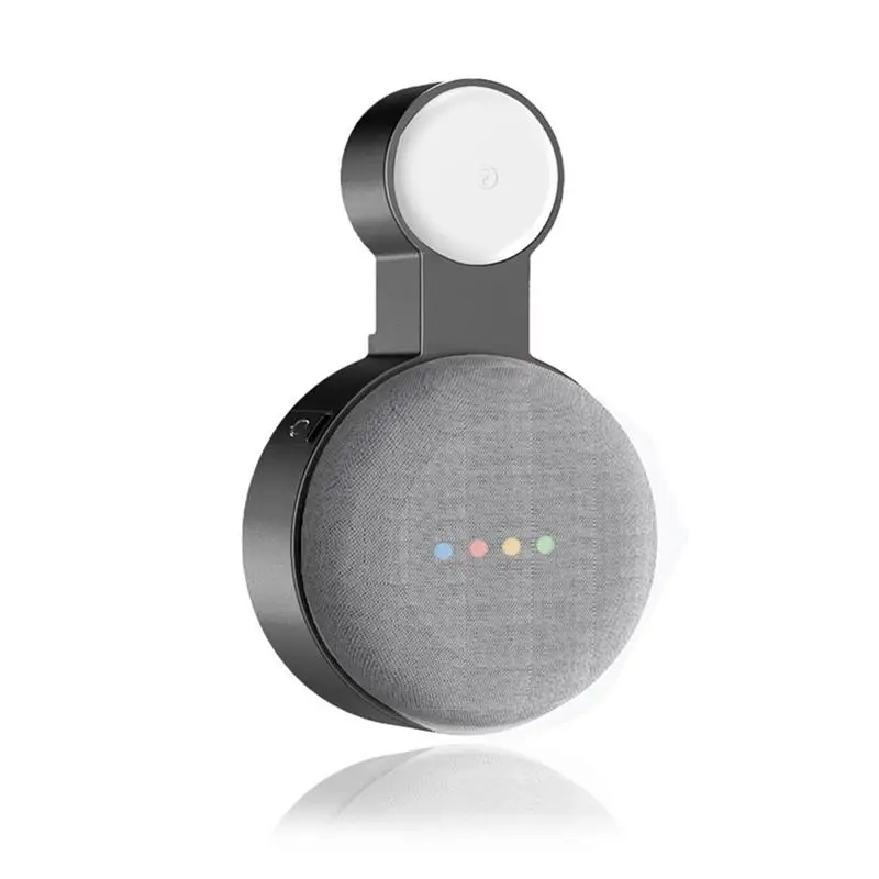 Presa Supporto Per Montaggio A Parete Per Google Nest Mini 2Nd Gen Gestione Del Cavo Per Nest Mini Smart Speaker Accessory