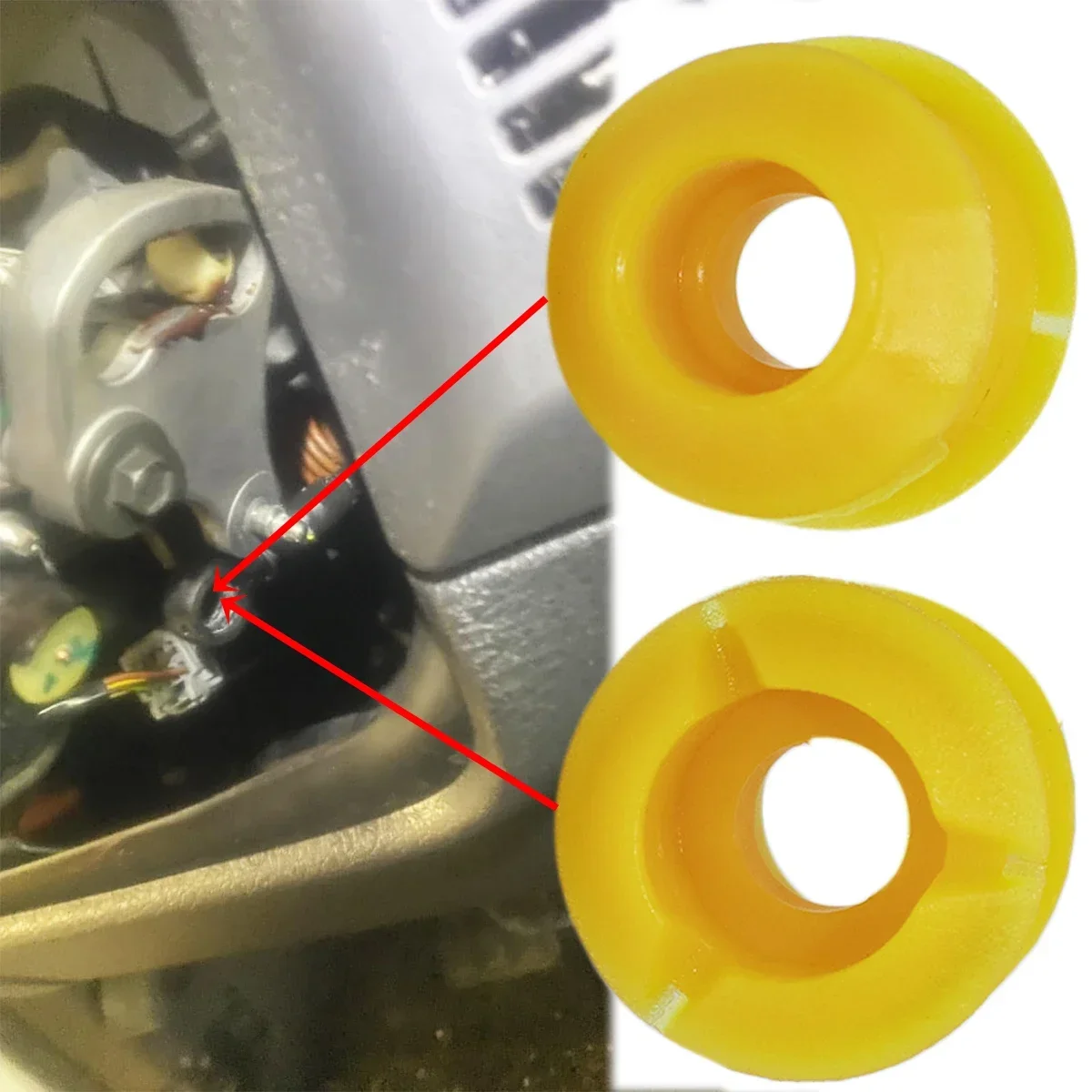 Automatic Transmission Shift Cable Bushing For Hummer H2 H2T Shifting Fix Gear Selector Change Lever Linkage End Pivot Grommet