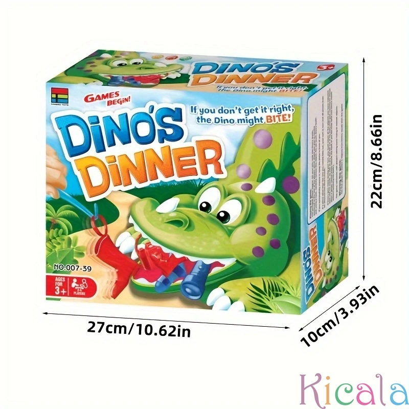 Family Party Board Games Toys Dinosaur Dinner Parent-child Interactive Puzzle Table Games Toys Funny Gathering Prop Gift for Kid 5