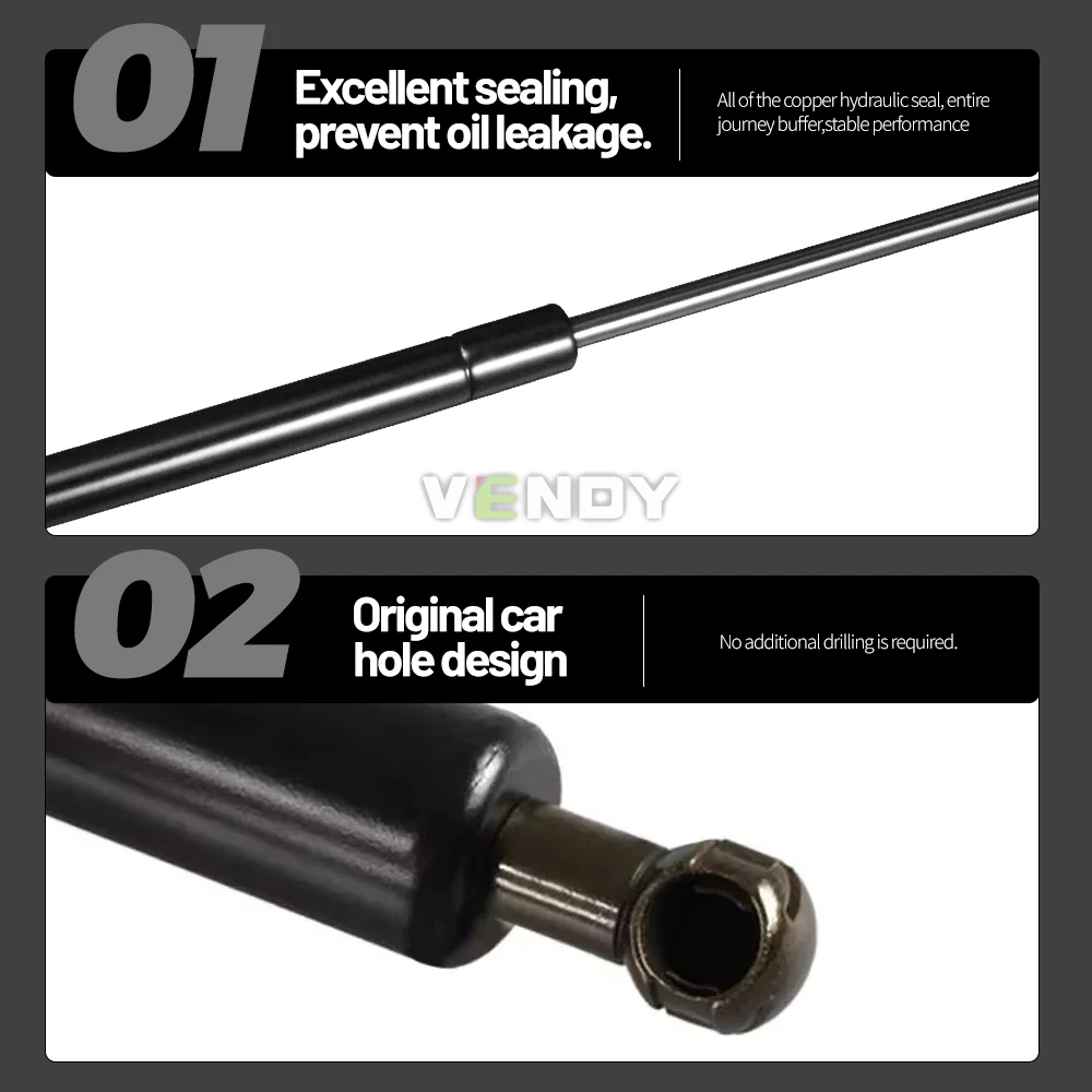 2pcs Rear Trunk Tailgate Strut For Lexus LS430 2001-2006 Boot Lift Support Bars Gas Spring Dampers Rod Accessories 64530-50030 2