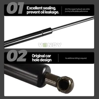 2pcs Rear Trunk Tailgate Strut For Lexus LS430 2001-2006 Boot Lift Support Bars Gas Spring Dampers Rod Accessories 64530-50030 2