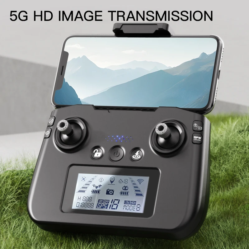 Drone SG109 MAX2 8K FPV GPS 4KM sans balais avec évitement d'obstacles