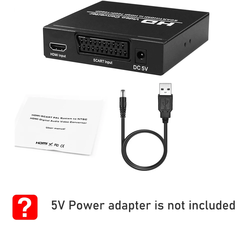 SCART to HDMI Cable Video Adapter SCART to HDMI Converter SCART to HDMI  Adapter - AliExpress