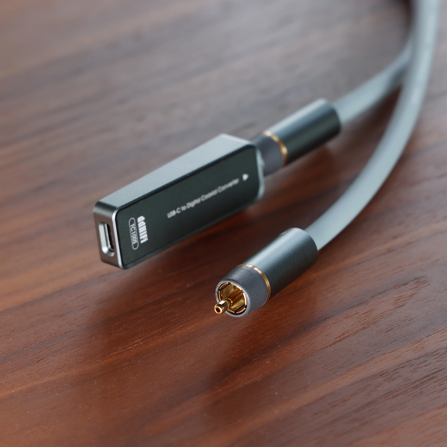 DD ddHiFi TC100S Portable USB-C Female to RCA Coaxial Digital Interface, Adopts DA101C Digital Audio Transformer