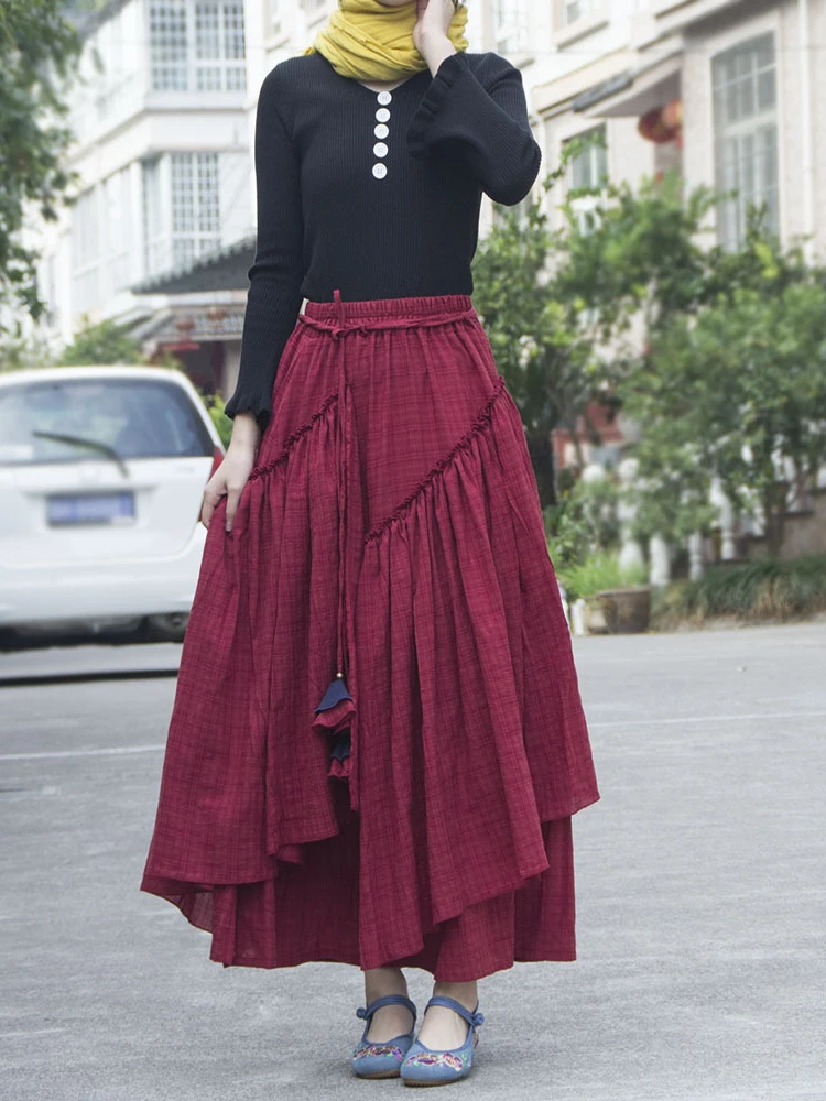 midi skirt hijab outfit