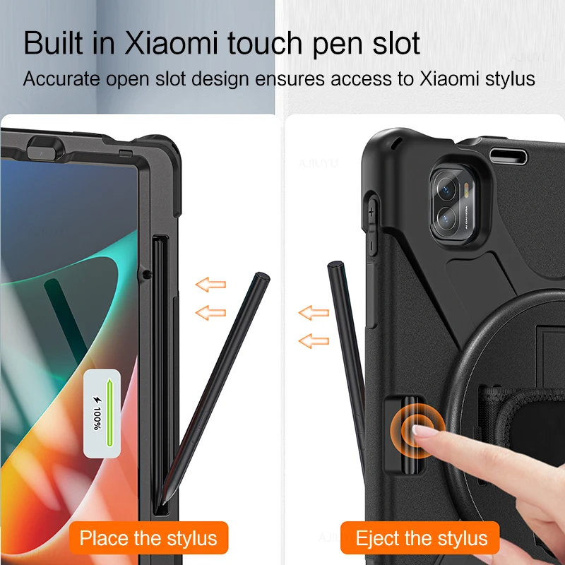 Xiaomi Pad 5 Pro, Shell robusto resistente,