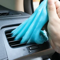 1Pc High Efficiency Dust Remove Gel Car Interior Clean Magic Mud Universal Household Keyboard Desk Cleaning Tool Car Accessories 2