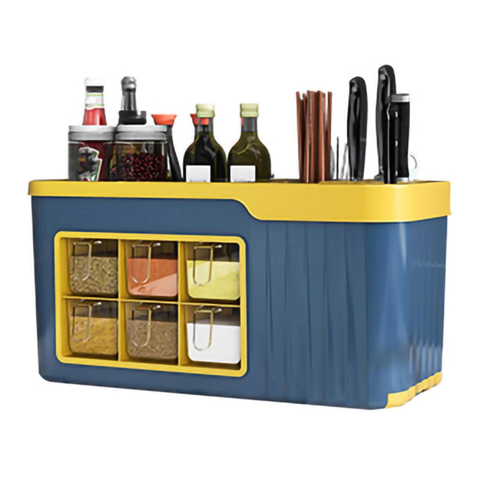 Kitchen-Spice-Rack-Plastic-Floor-Standing-Seasoning-Storage-Rack ...