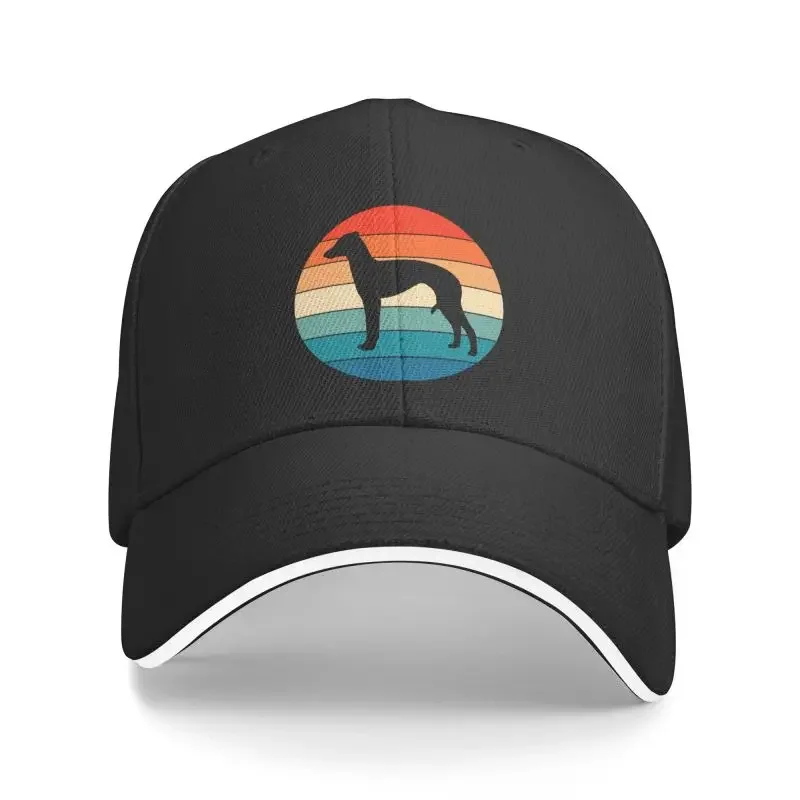 

Punk Vintage Retro Greyhound Dog Lover Baseball Cap for Men Women Breathable Dog Owner Dad Hat Performance