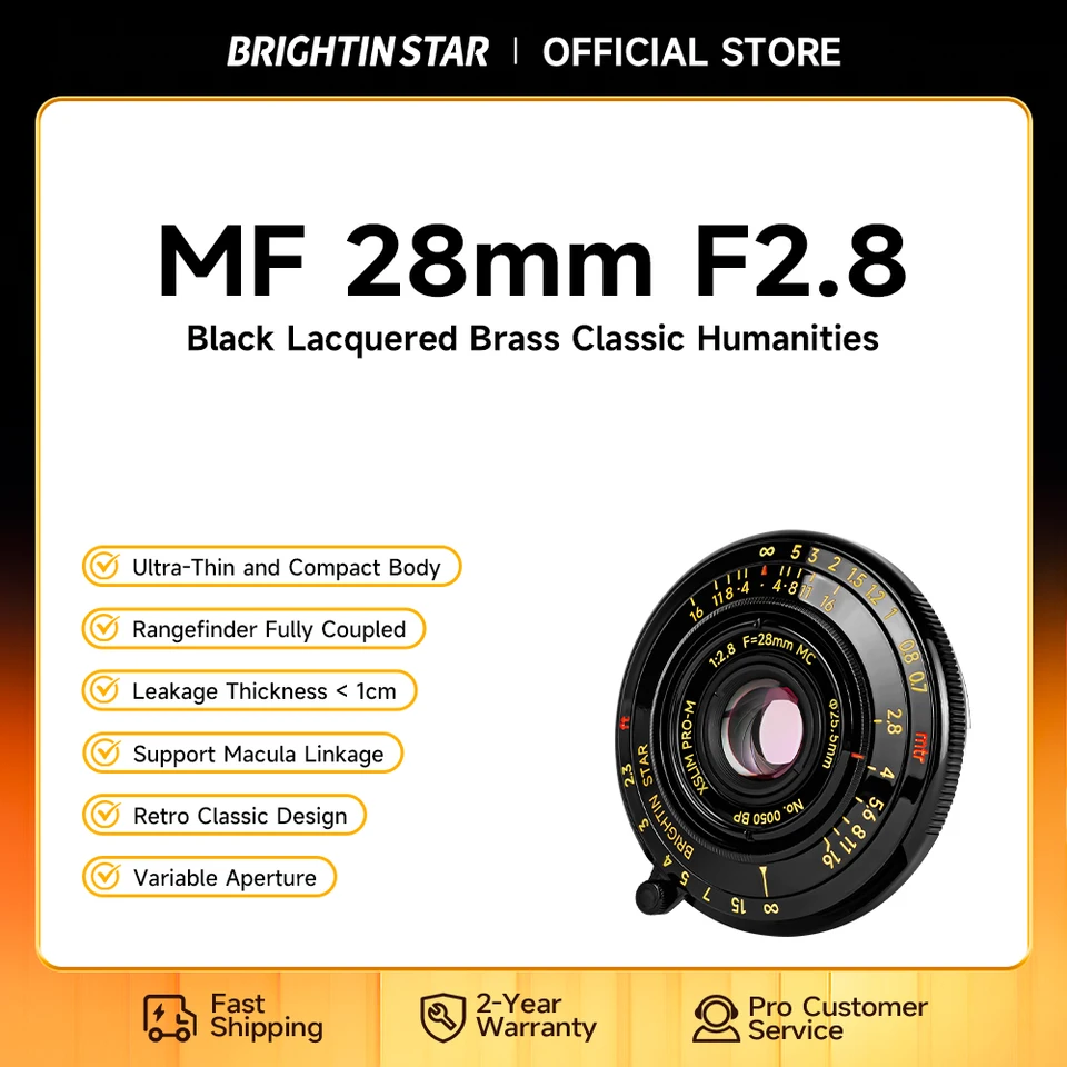 新品 Brightin Star 28mm F2.8 ライカMマウント レンズ l.jpg