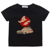Ghostbusters Shirt Kids Cotton Ghost Busters T Shirt Boys Summer Clothes Tops Girls T-shirt 100% Cotton Family Outfit Matching 1