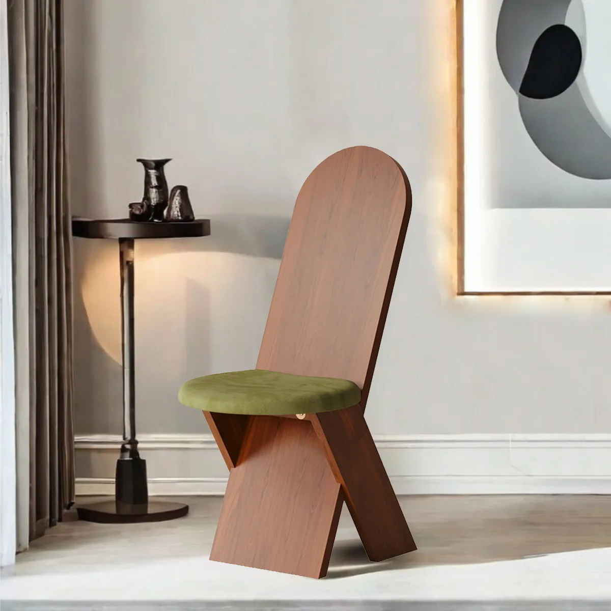 

Restaurant Back Chair Medieval Designer Restaurant Personality Chair Retro Style Book Table Chair Hot New