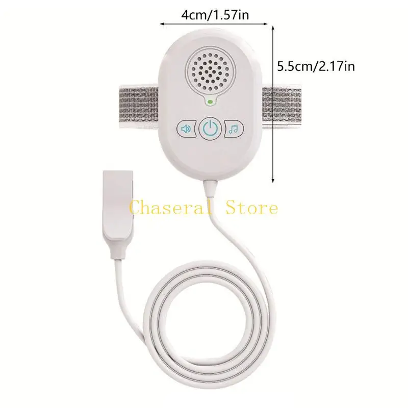 어린이를위한 E7CE 소변 감지 경보 성인 변기 훈련 USB C 다중 경고 모드가있는 충전식 침대 젖음 경보