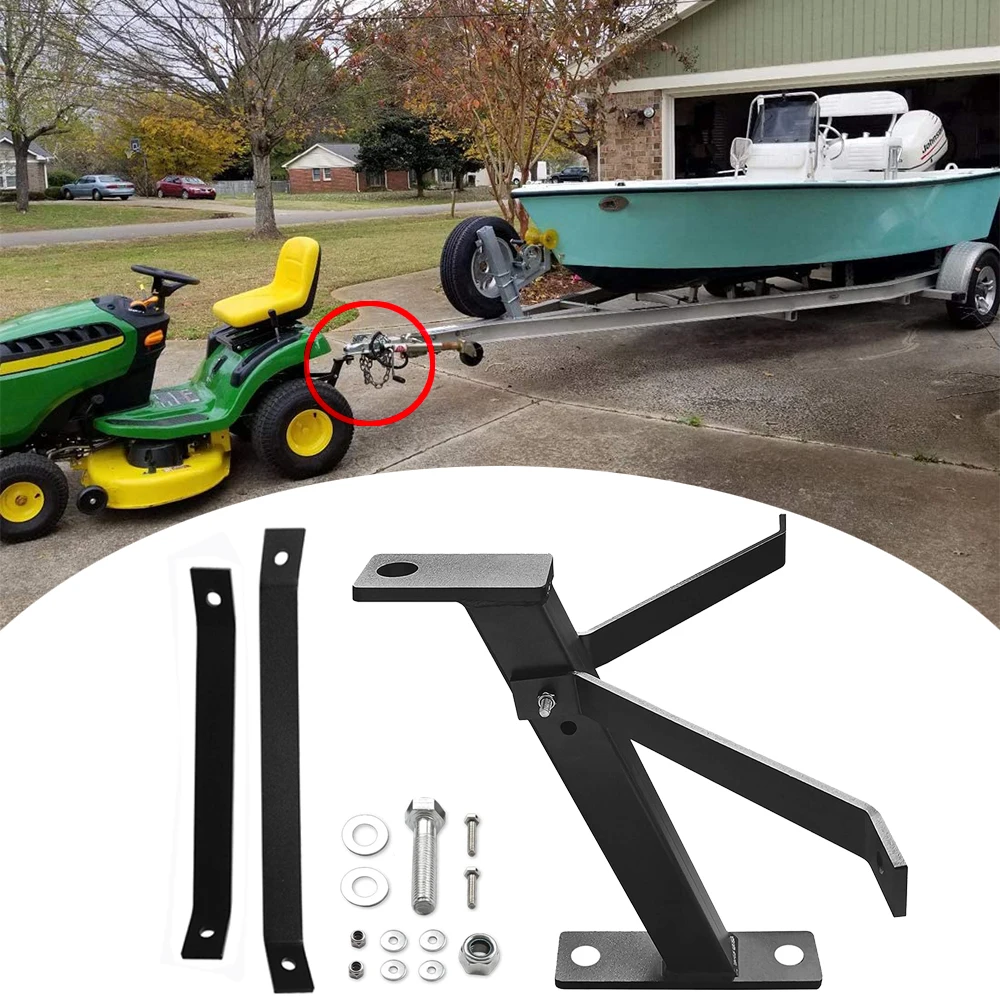 Lawn Mower Tractor Hitch Riding Garden Tractor Lawnmower Trailer Attachment  Hi-Hitch Tow Kit Extension Parts & Accessories - AliExpress