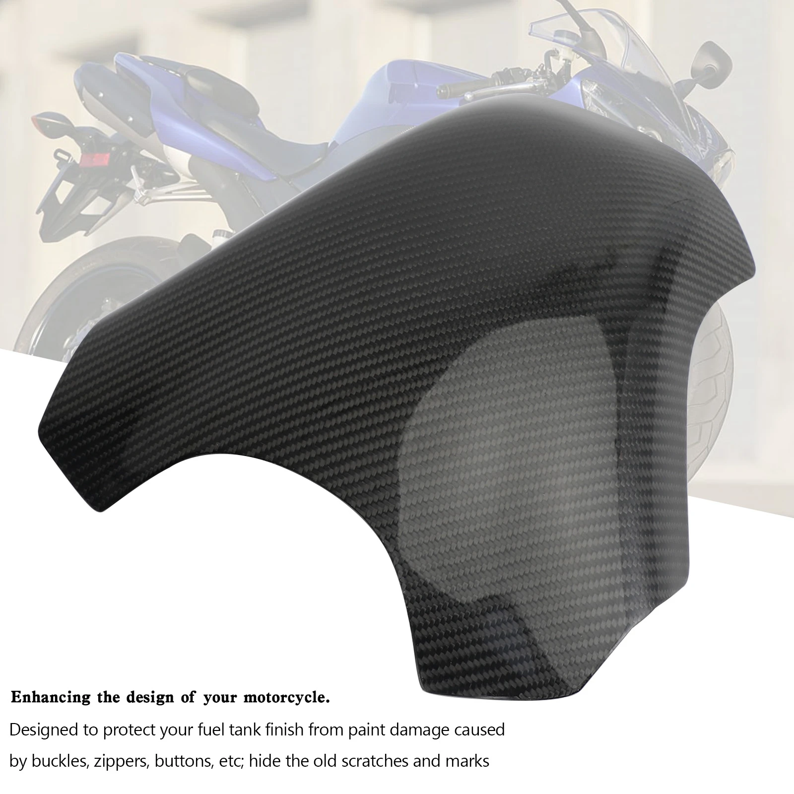 

Защитная панель Artudatech для бензобака Yamaha YZF-R1 2009-2014, аксессуары для углеродных мотоциклов