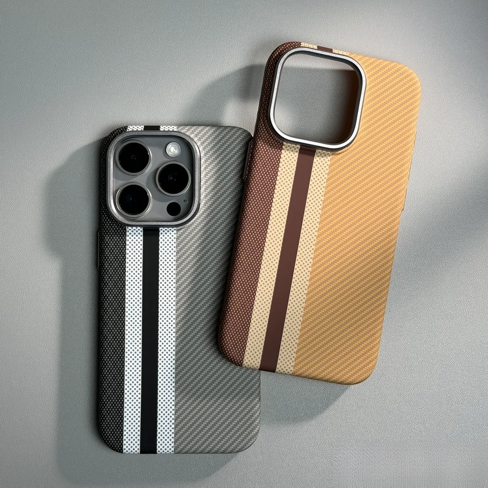 

New clash of colours carbon fibre pattern 15promax phone case iPhone 14pro ultra-thin hard case 13 protection case 15promax 14pr