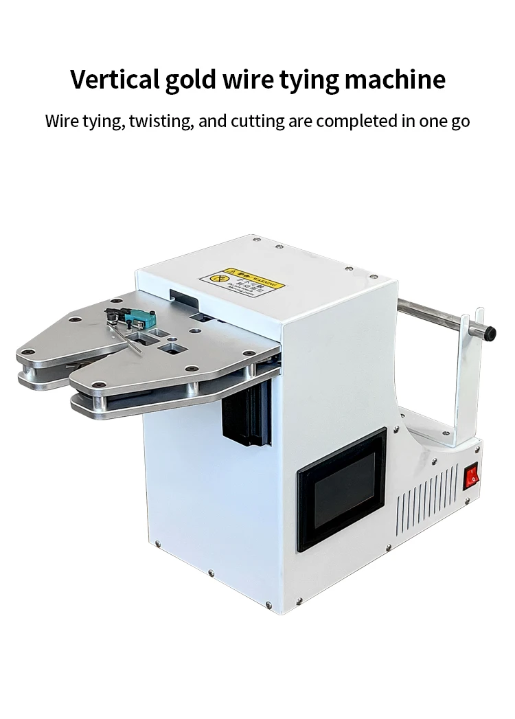 Automate wire bundling and sealing with the High-Precision Touch Screen Gold Wire Sealing Machine. This intelligent solution ensures efficient, precise,.