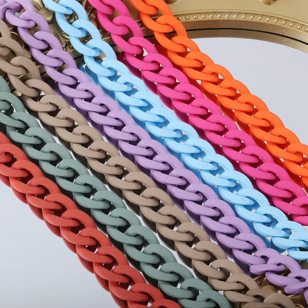 Unisex Fashion Matte Acrylic Eyewear Chain Lanyard
