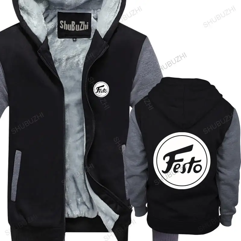 Uomo Streetwear Con Cappuccio Cerniera Festool Vintage Tools Logo Mens Shubuzhi Fleece Hoodies Spessa Felpa Con Cappuccio Cappotto Maschile