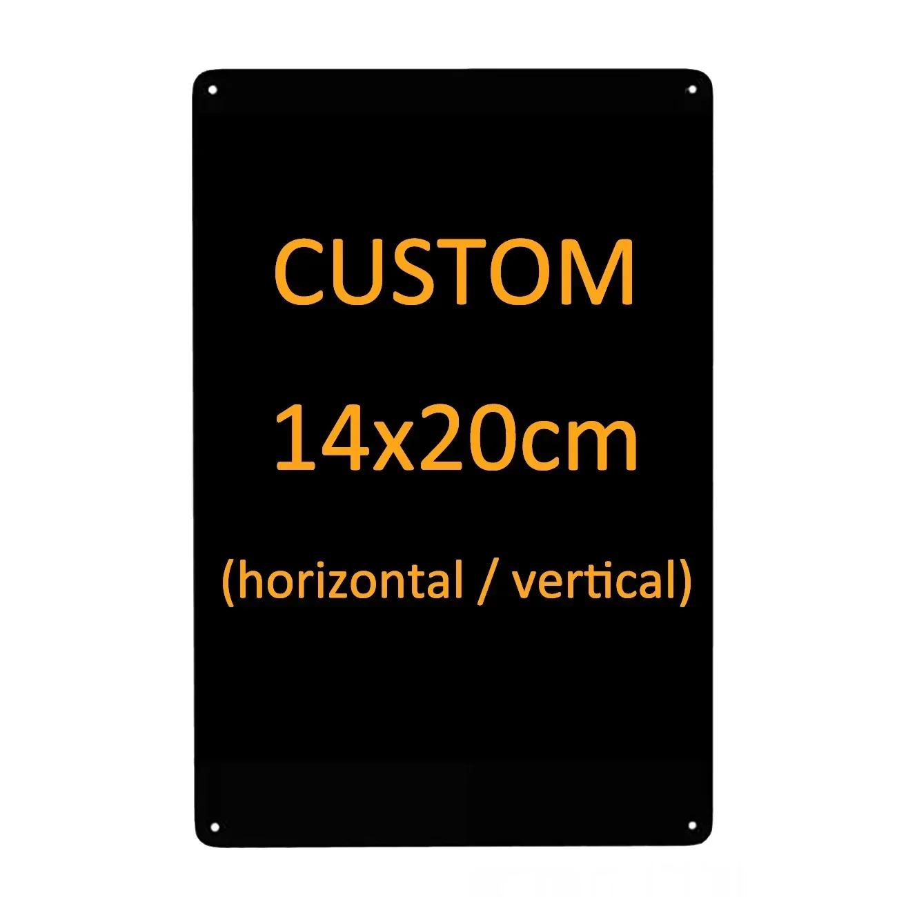 DIY Користувальницькі металеві тарілки Візерунок Настінна жерстяна вивіска Домашній декор Ретро-дошка Плакат Персоналізований друк Текст Картинки Жерсть Таблички