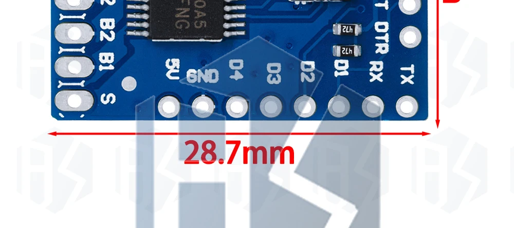 1Set Motor Schild Für WeMos D1 Mini TB6612FNG Wemos I2C Dual Motor Fahrer Schild Fahren Modul Mit Seriellen Topf – Detail 32