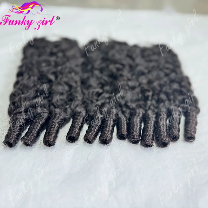 12A Feather Hair Burmese Curly Feather Crochet Human Human Hair For Black Women 60-300g Knotless Crochet Raw Feather Human Hair 3