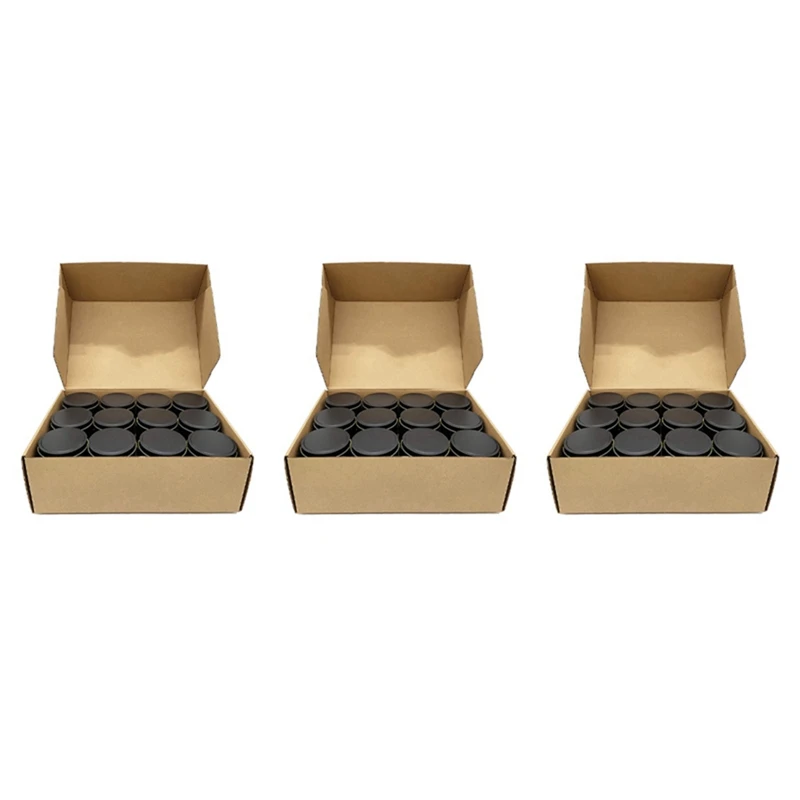 Candle Tins, 72 Piece, 4 Oz Metal Candle Containers For Making Candles