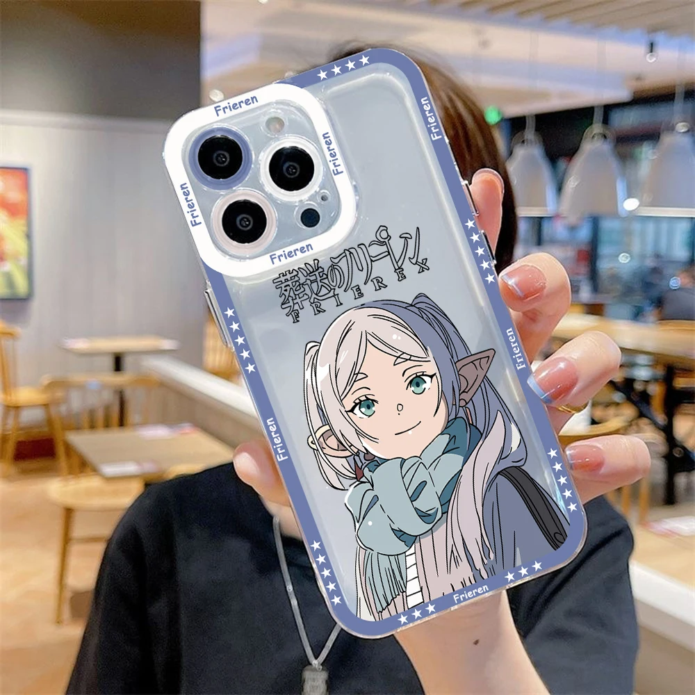 thumbnail image 1 of Funda de teléfono de Anime Frieren Beyond Journey para IPhone 15, 14, 13, 12, 11, Mini Pro Max, X, XR, XSMax, 6S, 6, 7, 8 Plus, SE20, 1 of 5