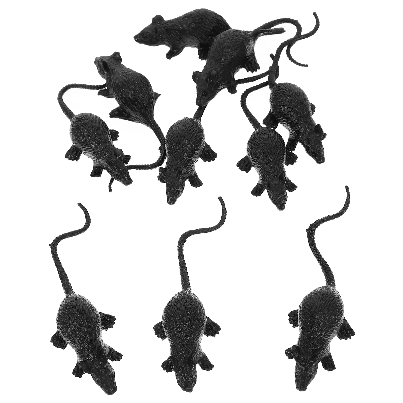 

10 шт., Детский костюм мыши, искусственная мышь