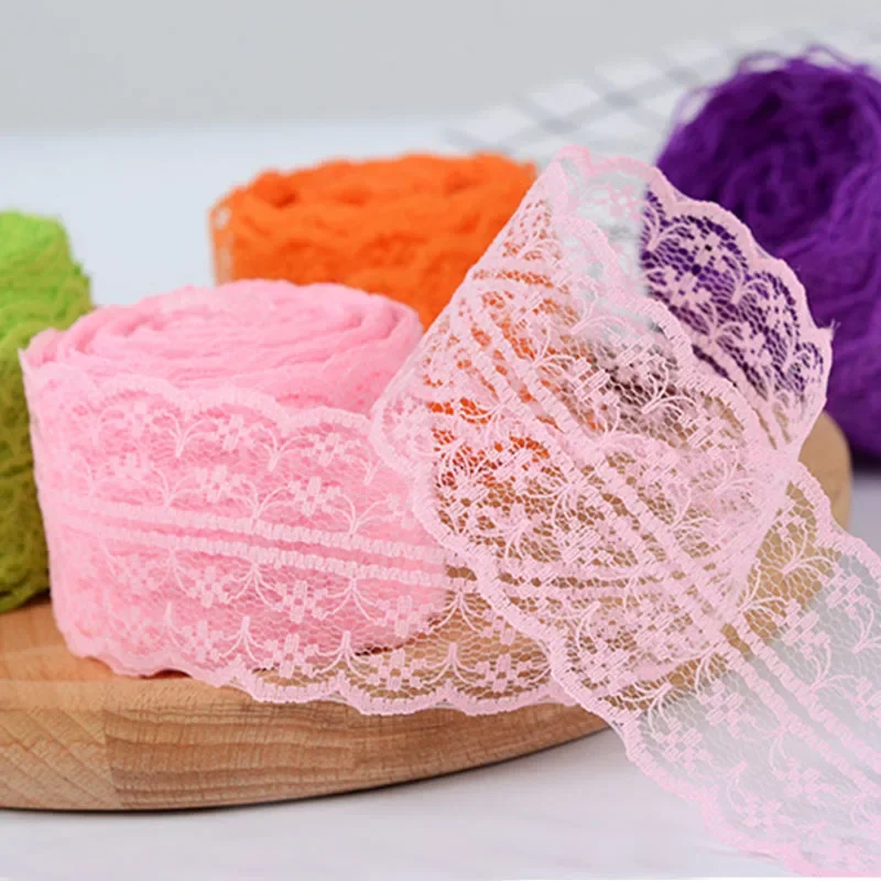 Lace Ribbon 10Meters/Roll 43mm Handmade Material DIY Apparel Sewing Fabric