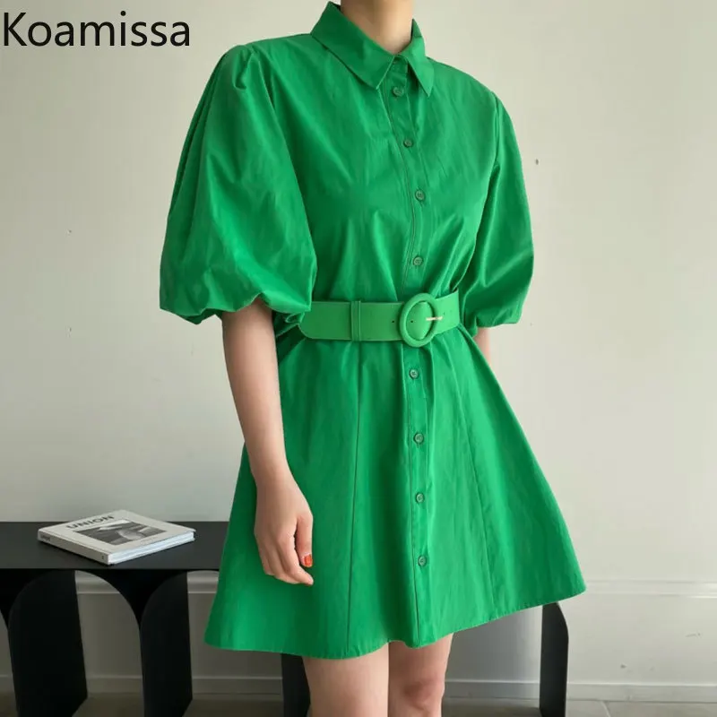 Рисунок 4 - Женское однотонное офисное платье Koamissa