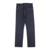 BOB DONG 22oz Heavyweight Selvage Denim Jeans Rigid Slim Straight Fit Pants Indigo N237 5
