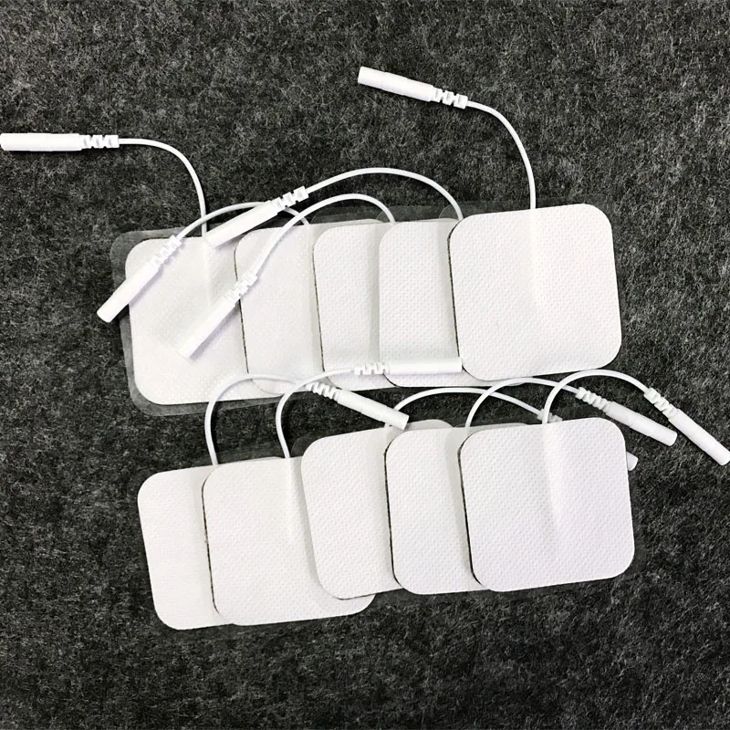 20/10Pcs 5*5cm Electrode Pads Body Massage Patches Replacement for Tens Massagers Machine Electronic Physiotherapy Massager electrode pads
