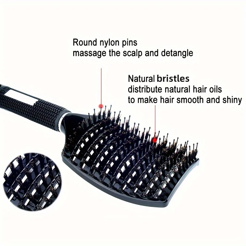 1pc Magic Scalp Massage Hair Brush - Professional Detangling Tool for Wet...