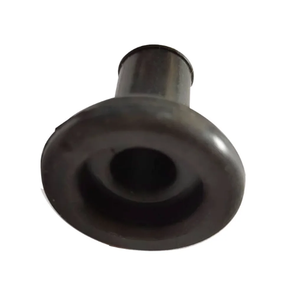 Silicone Sleeve 10Pcs Sheet Metal Hole 15mm Black Rubber for Automobile Wire Harness