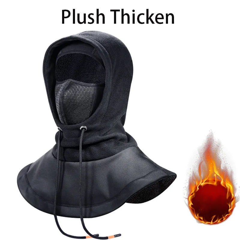 

Thermal Warm Cycling Winter Mask Men Women Caps Outdoor Bike Bicycle Balaclava Bandana Hats Fishing Windproof Skiing MTB Scarf