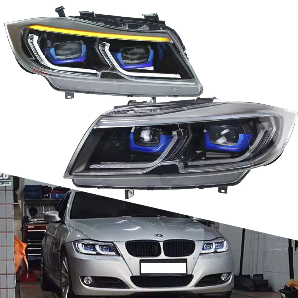Head-Lamp-assembly-for-BMW-E90-LED-Headlight-2005-2012Headlights-320i ...