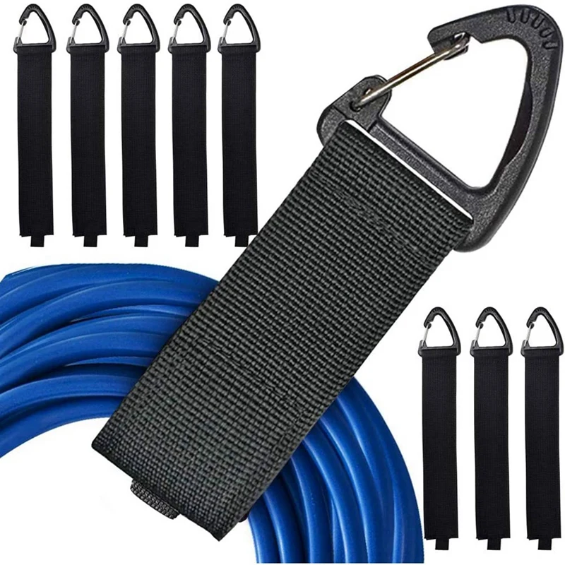 

16 шт., органайзер для шнура с пряжкой, 16 дюймов