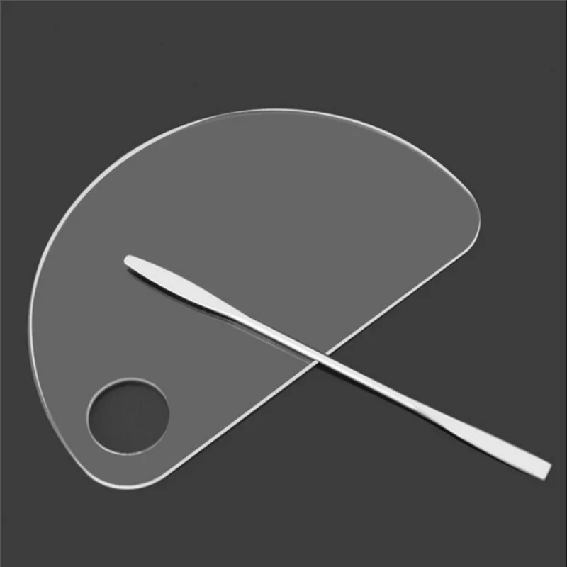Acrylic Transparent Palette Painting Supplies Pigment Tray Watercolor Palette Oil Painting Nail Color Palette Painting Tool 3