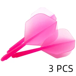 PENPEN Premium Spiral Soft Darts Set - 6 pcs, 75% Transparency (LT04 pink 6PCS)